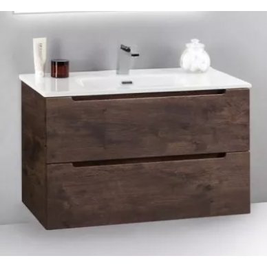 Тумба для ванной Belbagno Etna 39 (ETNA39-700/390-2C-SO-RW-P) Rovere Moro 0
