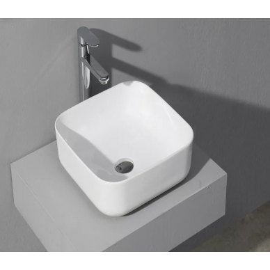 Раковина накладная CeramaLux N (D1303) (39 см) 3