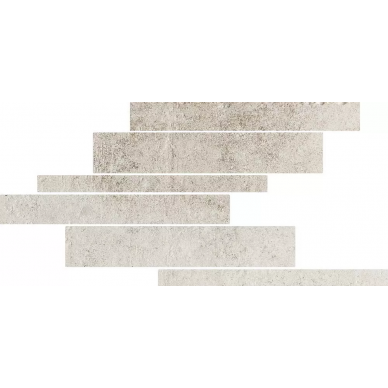 742236 La Roche Blanc Modulo Listello Sfalsato Mix 21x40 0