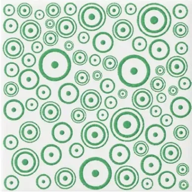 WW91M2 Green On White Wonder 2 20x20 0