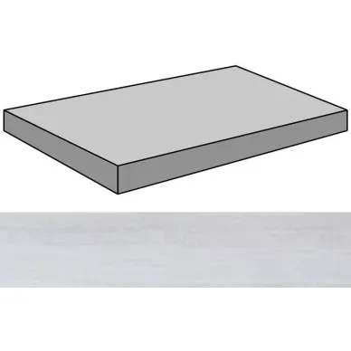 Nanoessence White Lappato Gradone Ang 44.63x89.46 0