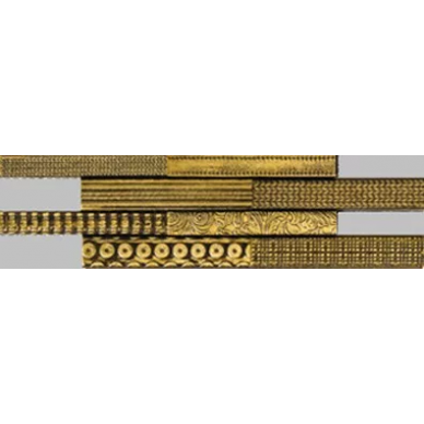 Nanoevolution Gold Mosaico sin fin 9.9x29.75 0