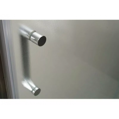 Душевой уголок BelBagno Uno (UNO-195-AH-2-100/80-P-Cr) 100х80х195 см, стекло матовое/профиль хром 5