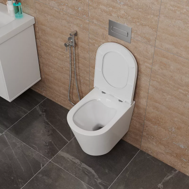 Подвесной унитаз D&K Venice (DT1026016) с сиденьем микролифт 11