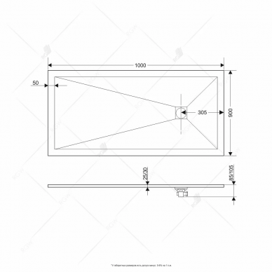 Поддон для душа RGW ST-Be (16152814-03) бежевый 2