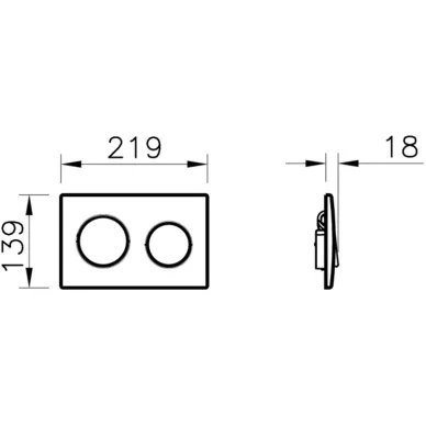 Инсталляция с подвесным унитазом Vitra S10 SpinFlush (9842B003-7206) (кнопка хром) микролифт 6