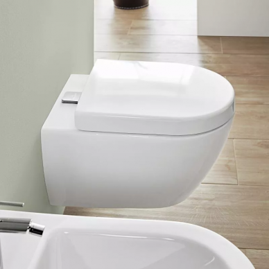 Чаша подвесного унитаза Villeroy & Boch Subway 2.0 DirectFlush ViFresh 5614A1R1 10