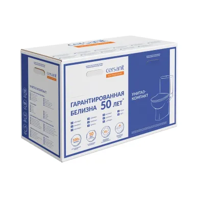 Унитаз напольный Cersanit FLAVIS 031 3/6 DPL EO slim 64288 9