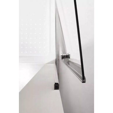 Душевая дверь Cezares Eco B1 (70 см) прозрачное стекло 5