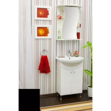 Тумба для ванной Sanflor Лина 55 (черный) 0