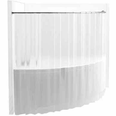 Карниз для ванной Aquanet Fregate (120x120) дуга 1