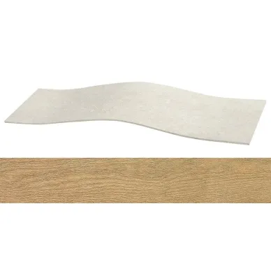 Nanoshiba Beige Natural Curve-20 19.71x119.3 0