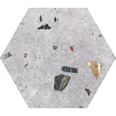 Sonar Silver Hexagonal 22x25 0