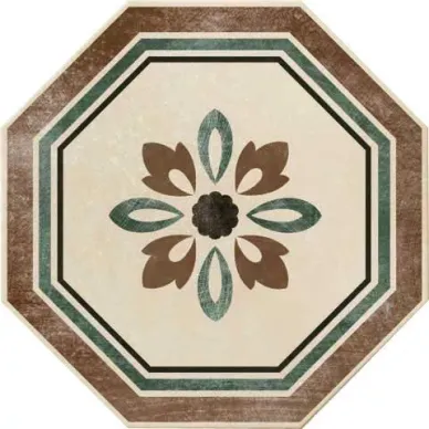 1041176 Rivalta OTTAGONA LATO 10 TORTORA 24x24 0