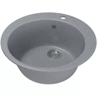 Мойка кухонная Mixline ML-GM13 (525087) темно-серая 5