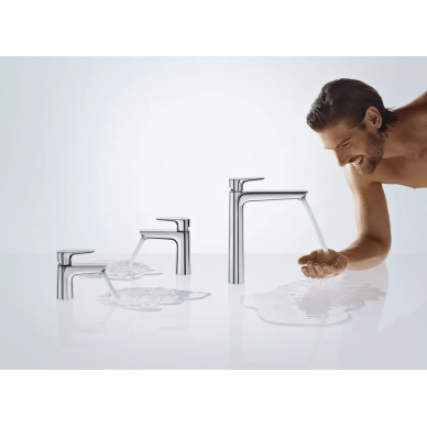 Смеситель для раковины Hansgrohe Talis E (71710670) матовый черный 1