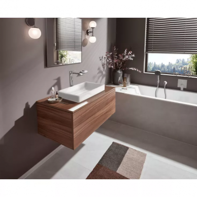 Смеситель для раковины Hansgrohe Vivenis (75040000) с донным клапаном, хром 3