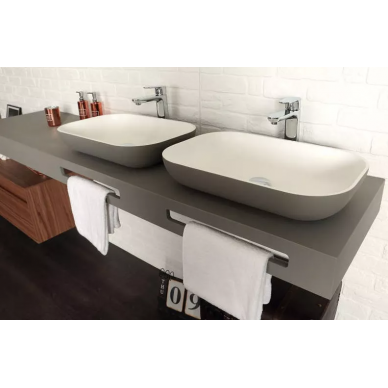 Раковина накладная Acquabella On-Top  (LAVABO_ON-TOP_RECTANGLE_SLATE_CEMENTO) серая 5