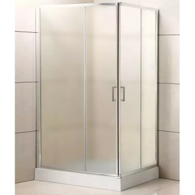 Душевой уголок BelBagno Uno (UNO-195-AH-2-120/90-P-Cr) 100х90х195 см, стекло матовое/профиль хром 0