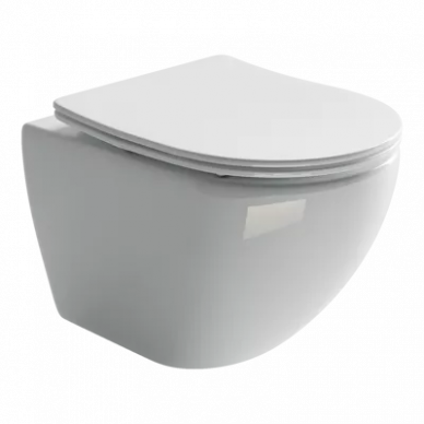 Инсталяция Ceramicanova Envision (CN4002_1001M_1000) с унитазом Metropol Rimless, кнопка хром 5
