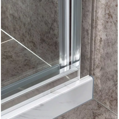 Душевой уголок Vincea Slim-U (VSR-2SU9012CL) 120х90х200см, профиль хром/стекло прозрачное 6