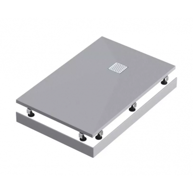 Экран для поддона Good Door (ЭЛ00182) ABS 160х70 см, графит 1