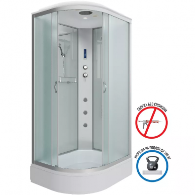 Душевая кабина Niagara Classic 120х90 R (NG-33294-14RF) с гидромассажем 11