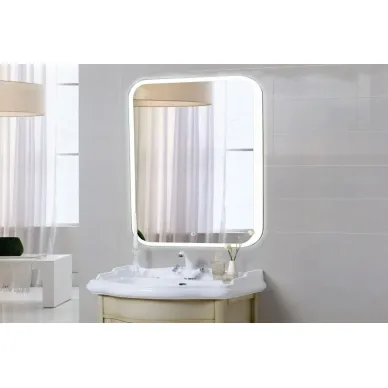 Зеркало Relisan Alexandria (Гл000024314) (50 см) с LED подсветкой 0