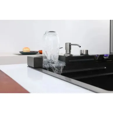 Мойка кухонная Cerutti SPA Gloria CT10355 многофункциональная, золото 8