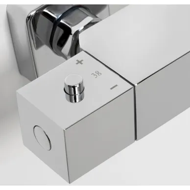 Термостат для ванны Wasserkraft Alme 1500 (1511 Thermo), хромникель 5