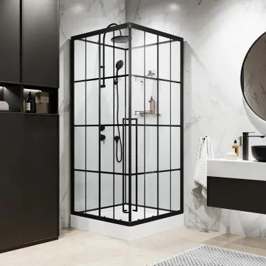Душевая кабина Niagara Standart 100х100х225 см, без крыши 8