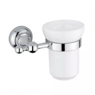 Стакан Cezares Aphrodite (APHRODITE-TUMS-01-M) хром, с настенным держателем 0
