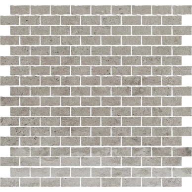 747820 La Roche Grey Mosaico Smooth 1.5x3 6mm 30x30 0