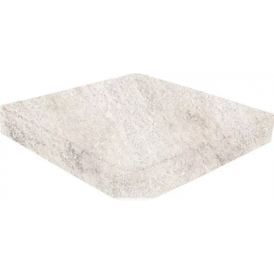 Evolution Esquina Recto Evo White stone 31.7x31.7 0