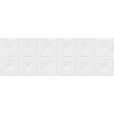 On Concept Square Blanco Brillo 30x90 0