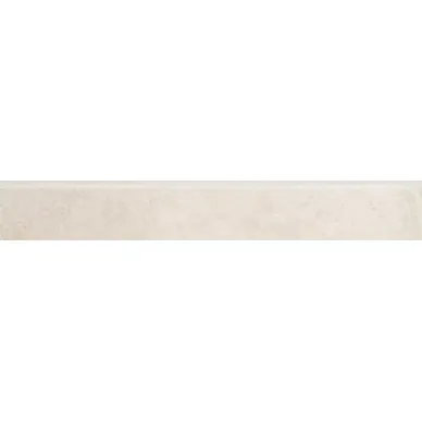 Evolution White Lappato Rodapie 7.3x59.55 0