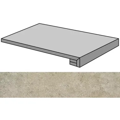 Limestone Millenium Gris Natural Gradone Rec-30 29.75x59.55 0