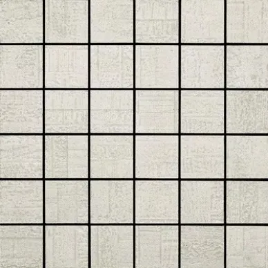 Outdoor White Natural Mosaico 5x5 29.75x29.75 0