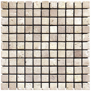7M090-25T Travertine 25x25 305х305 0