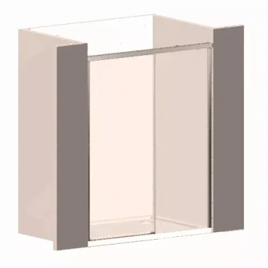 Душевая дверь Vincea Garda (VDS-1G100CL) 100x190 см, профиль хром/стекло прозрачное 6