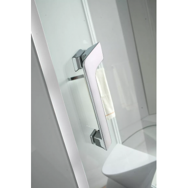 Душевая кабина Orans Diamond (SR-89105RS White) (120х90) правая 9