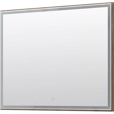 Зеркало Aquanet Nova Lite 100 (00249519) дуб рустикальный LED 2