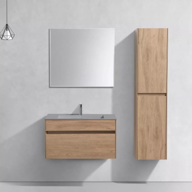 Тумба для ванной Vincea Chiara 800 (VMC-2C800NO) (79.2 см) (n.oak) 5