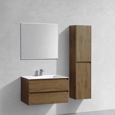 Тумба для ванной Vincea Luka 800 (VMC-2L800TO) (79.2 см) (t.oak) 6