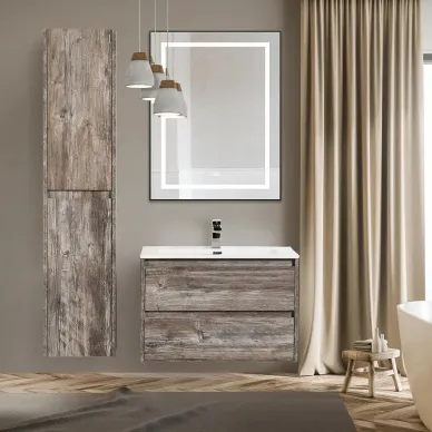 Зеркало BelBagno Kraft (SPC-KRAFT-685-885-TCH-WARM-NERO) 68,5 см, черный 7