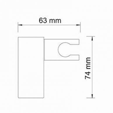 Термостат Wasserkraft Berkel (A16028 Thermo) хром 5