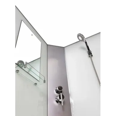 Душевая кабина Niagara Classic NG-43285-14QBKG 120x80x200, без крыши, с гидромассажем 7