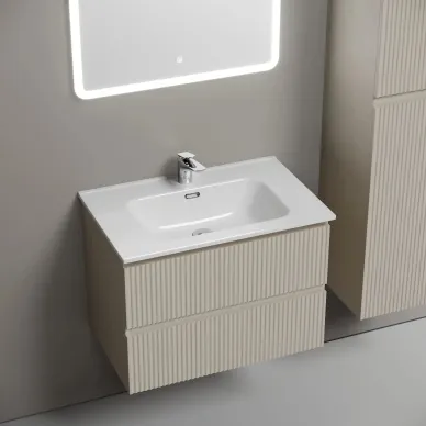 Тумба для ванной Sancos Snob R SNR70CE 69см, Beige Soft 6