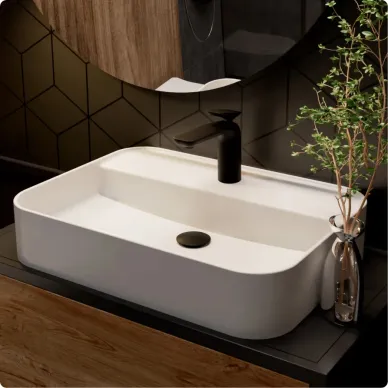 Смеситель для раковины AQUAme Como AQM6510MB черный 5