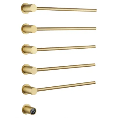 Полотенцесушитель электрический Wonzon & Woghand Hamburg WW-AL315-BG встраиваемый, брашированное золото 0